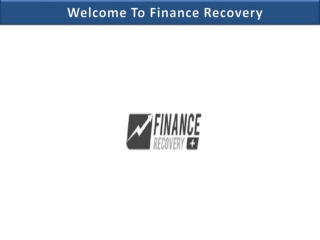 Finance Recovery