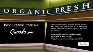 organic fresh store uae