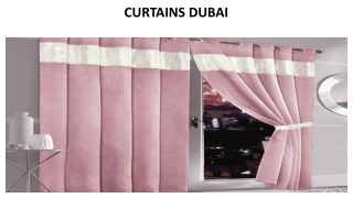 CURTAINS DUBAI