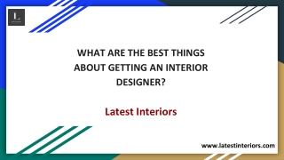 Reasons to Hire an Interior Designer (2022-23) - Latest Interiors