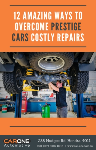12 Amazing Ways To Overcome Prestige Cars Costly Repairs