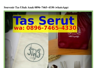 Souvenir Tas Ultah Anak ౦89Ꮾ–7ᏎᏮ5–Ꮞᣮᣮ౦(WA)