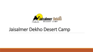 Jaisalmer Desert Safari