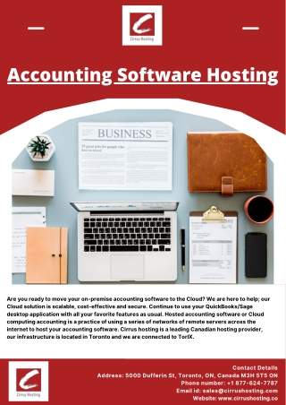 Accounting Software Hosting