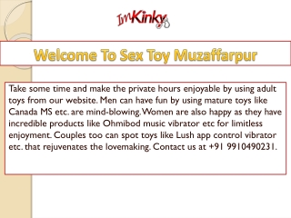 Welcome To Sex Toy In Muzaffarpur