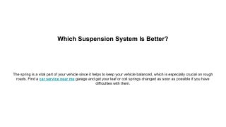 Leaf Springs vs Coil Springs_ Which Suspension System Is Better_