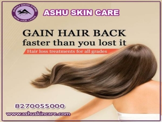 Ashu skin care is best hair clinic in bhubaneswar, odisha.