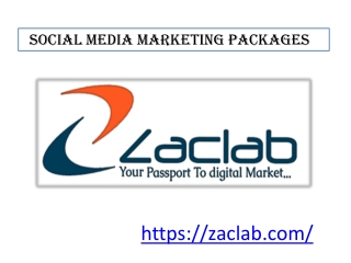Social Media Marketing Packages