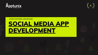 Social Media App Development | Benefits | Features