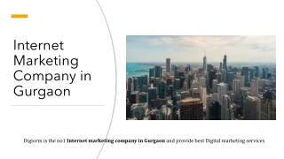 Everyone knows us for Best Internet Marketing Company in Gurgaon