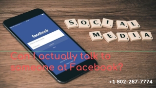 Can I actually talk to someone at Facebook_