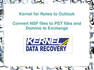 convert NSF to PST file with convinience