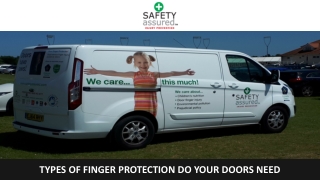 Types of Finger Protection Do Your Doors Need