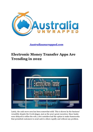 The Best International Money Transfer App for International Money Transfers