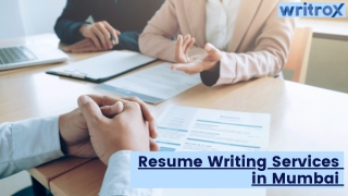 Professional Resume Writing Services in Mumbai