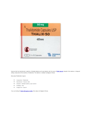 thalix 100 mg price in India