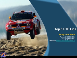 Top 5 Ute Lids