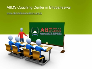 AIIMS Coaching Center in Bhubaneswar