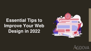 Essential Tips to Improve Your Web Design in 2022