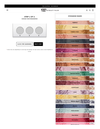 Makeup Eyeshadow Palette | Eyeshadow, Blusher Palettes -The Beauty Tailor