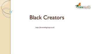 Black Creators