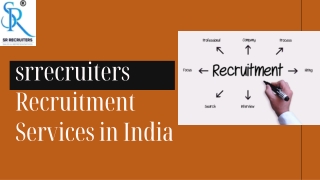 Recruitment services in India with srrecruiters.in