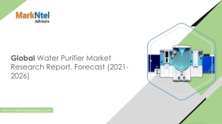 Global Water Purifiers Market Research Report: Forecast (2021-2026)