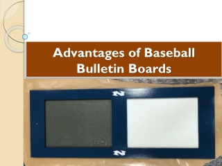 Advantages of Baseball Bulletin Boards