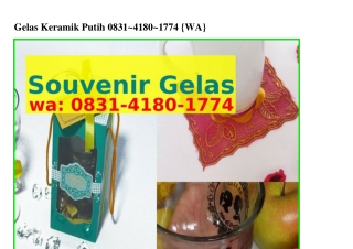 Gelas Keramik PutihGelas Keramik Putih ౦83I·ᏎI8౦·IᜪᜪᏎ[WhatsApp]