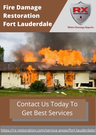 Fire Damage Restoration Fort Lauderdale |RX Restoration