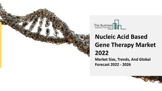 Nucleic Acid Based Gene Therapy Market Objectives, Size, Share And Industry 2030