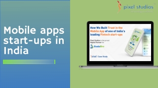 Mobile apps start-ups in India