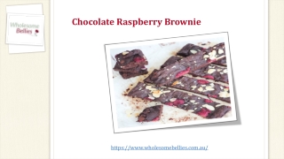 Chocolate Raspberry Brownie
