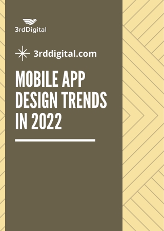 mobile app design trends in 2022