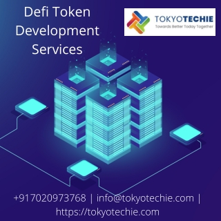 Defi Token Development Services