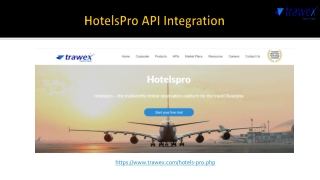 HotelsPro API Integration