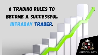 Intra Trading Strategies for Beginners - Valiant Markets