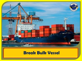 Break Bulk Vessel