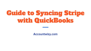 Guide to Syncing Stripe with QuickBooks