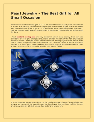 Pearl Jewelry
