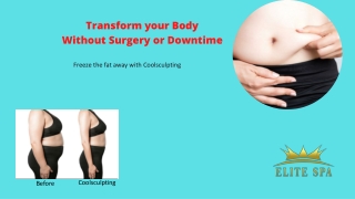 Coolsculpting Treatment MA