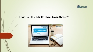 How Do I File My US Taxes from Abroad