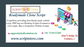 SCRITSTORE.IN - Readymade Clone Script