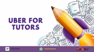 Uber For Tutors