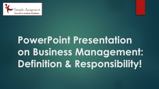 business assignment help