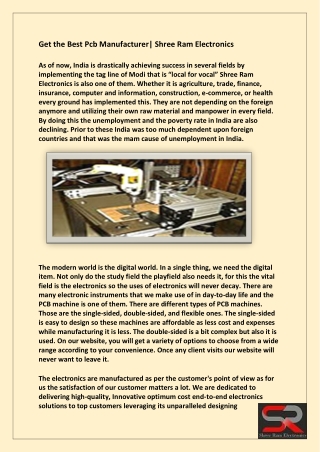 pcb manufacturer online in Delhi
