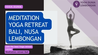 Meditation Retreat Bali Services at the Best Price
