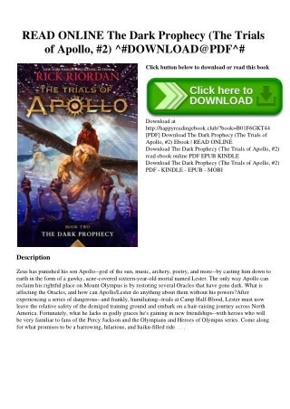 trials of apollo the dark prophecy pdf