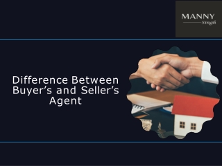Difference Between Buyer’s and Seller’s Agent