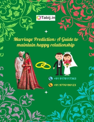Marriage Prediction A Guide to maintain happy relationship-tabij.in_